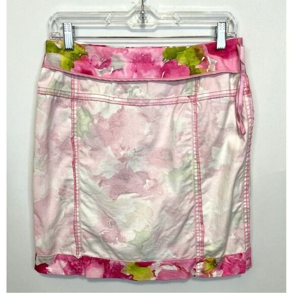Anne Klein Women's Floral A-Line Skirt Size 4 Multicolor Casual Spring - Picture 6 of 10